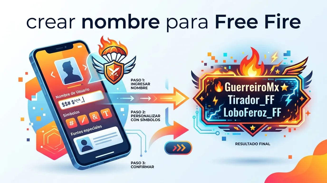 crear nombre para free fire